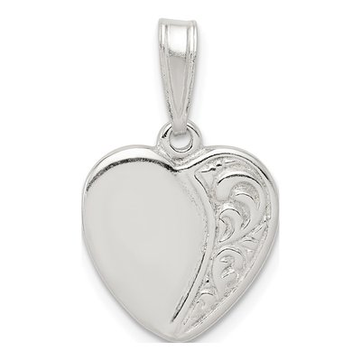 Sterling Silver Heart Pendant