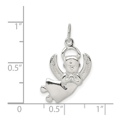 Sterling Silver Angel Charm – view 5
