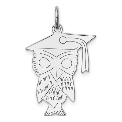 Sterling Silver Owl Charm