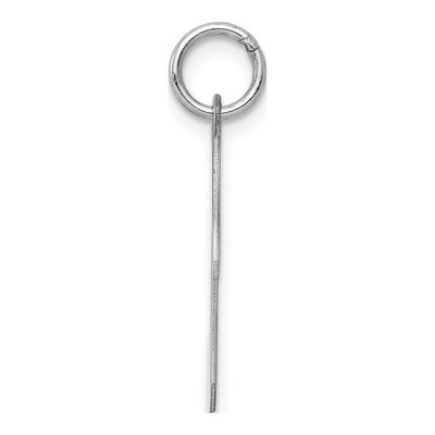 Sterling Silver Musical Note Pendant – view 3