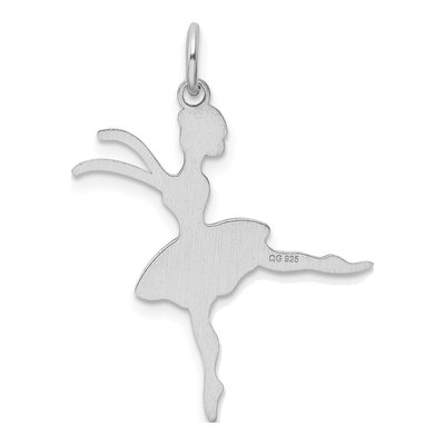Sterling Silver Ballerina Charm – view 4