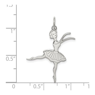 Sterling Silver Ballerina Charm – view 5