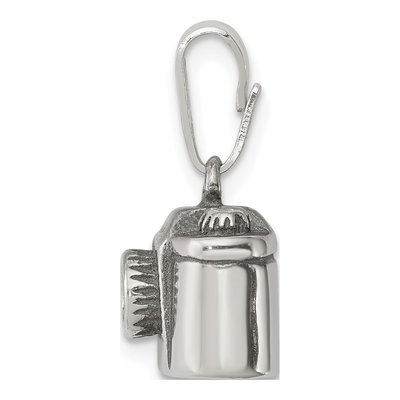Sterling Silver Antiqued Camera Charm – view 3
