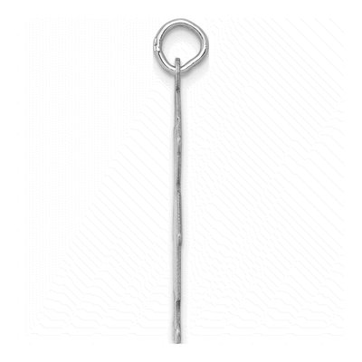 Sterling Silver Boy Disc Charm – view 3
