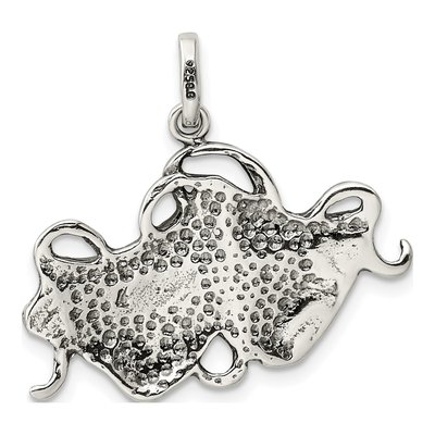 Sterling Silver Comedy Tragedy Pendant – view 5