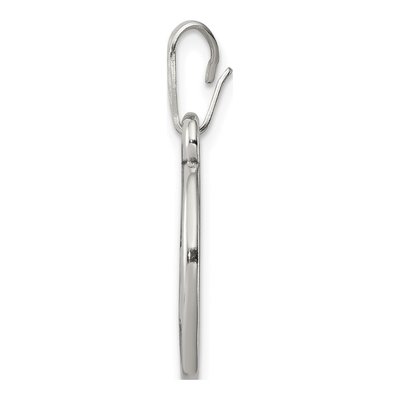 Sterling Silver Antiqued Masonic Pendant – view 3