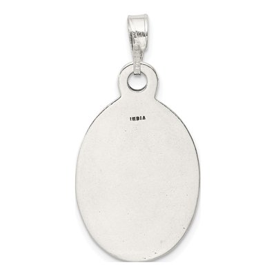Sterling Silver Antiqued Masonic Pendant – view 5