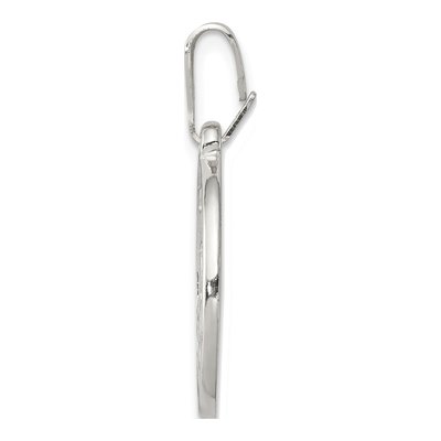 Sterling Silver RN Pendant – view 3