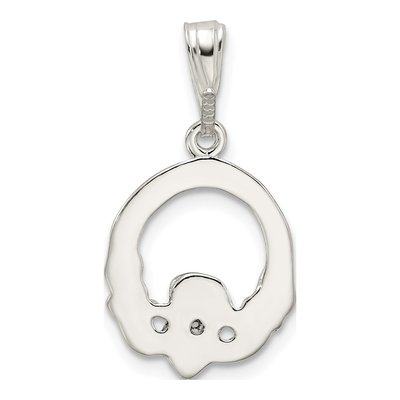 Sterling Silver Claddagh Pendant – view 5