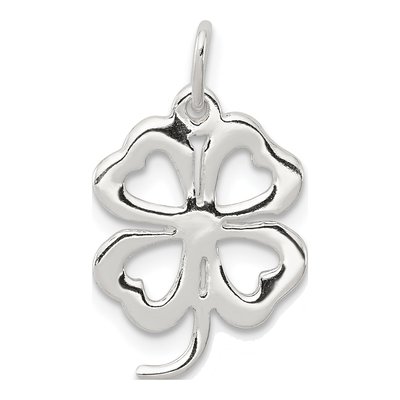 Sterling Silver 4-Leaf Clover Pendant