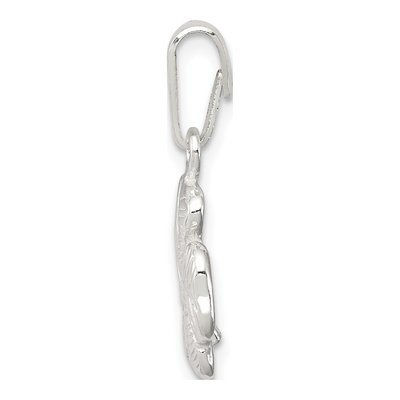 Sterling Silver 4-Leaf Clover Pendant – view 3