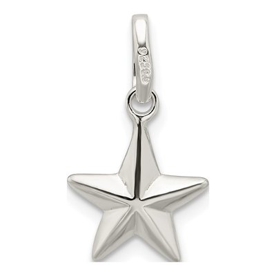 Sterling Silver Star Charm – view 5