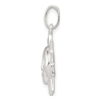 Sterling Silver Sun Pendant – view 3