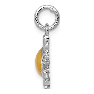 Sterling Silver Sun Pendant – view 3