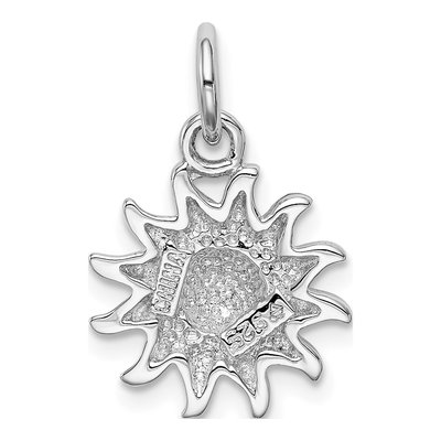 Sterling Silver Sun Pendant – view 5