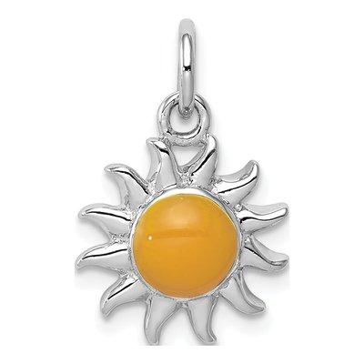 Sterling Silver Sun Pendant
