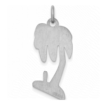 Sterling Silver Palm Tree Pendant – view 5