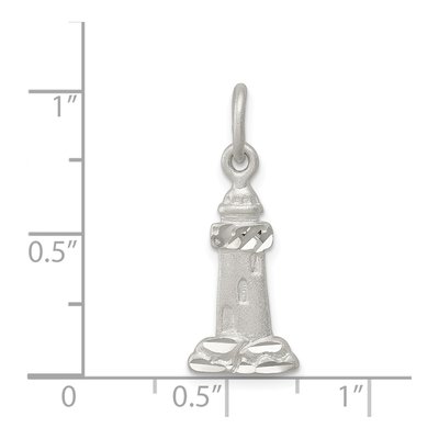 Sterling Silver Lighthouse Pendant – view 4