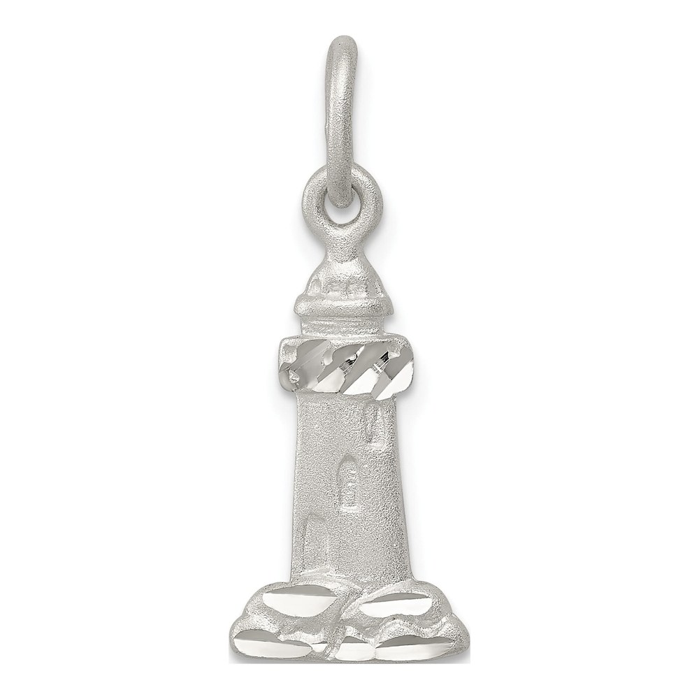 Sterling Silver Lighthouse Pendant