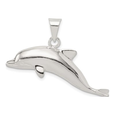 Sterling Silver Dolphin Pendant