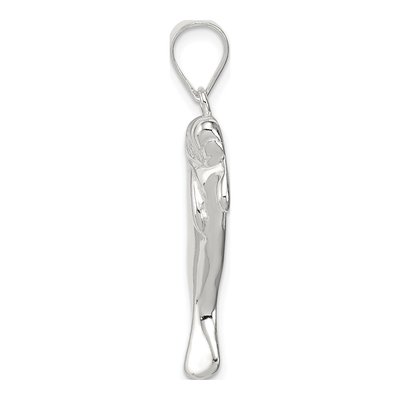 Sterling Silver Manatee Pendant – view 3