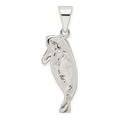 Sterling Silver Manatee Pendant – view 5