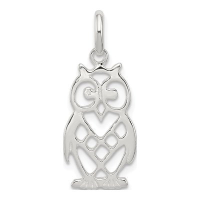 Sterling Silver Owl Charm