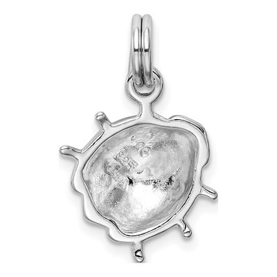 Sterling Silver Enamel Ladybug Pendant – view 5