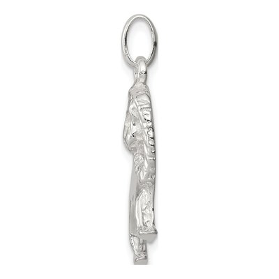 Sterling Silver Lion Pendant – view 3