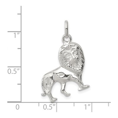 Sterling Silver Lion Pendant – view 4