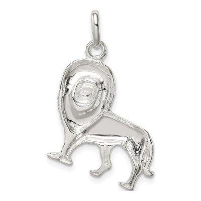 Sterling Silver Lion Pendant – view 5