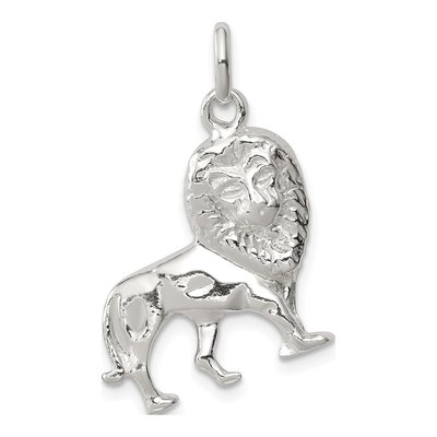 Sterling Silver Lion Pendant