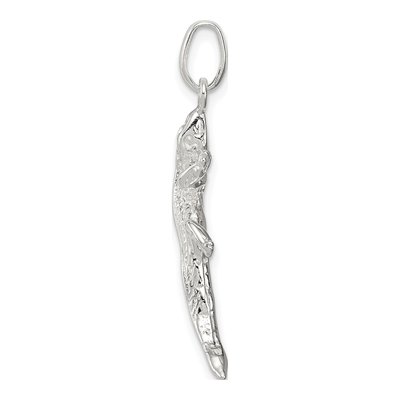 Sterling Silver Lizard Pendant – view 3
