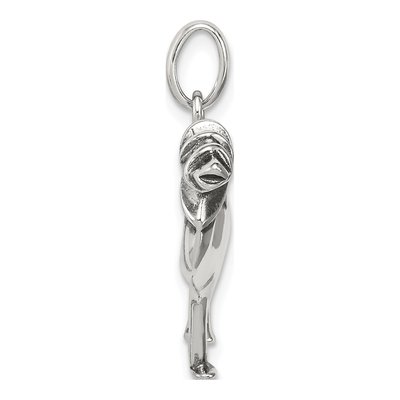 Sterling Silver Antiqued Camel Pendant – view 3