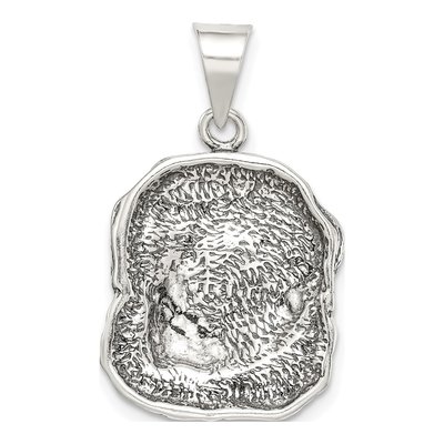 Sterling Silver Antiqued Dog Pendant – view 5