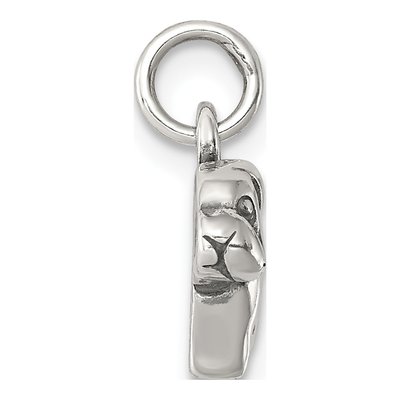Sterling Silver Dog Pendant – view 2