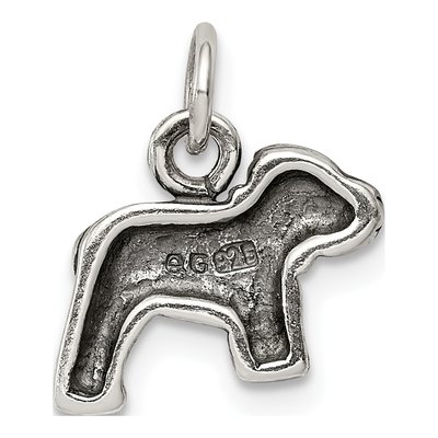 Sterling Silver Dog Pendant – view 4