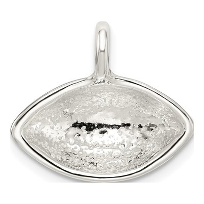 Sterling Silver Football Pendant – view 5
