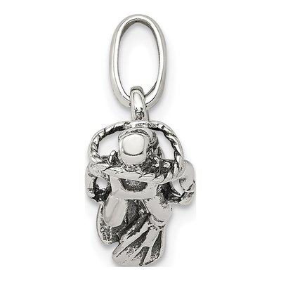 Sterling Silver Scuba Diver Charm – view 3