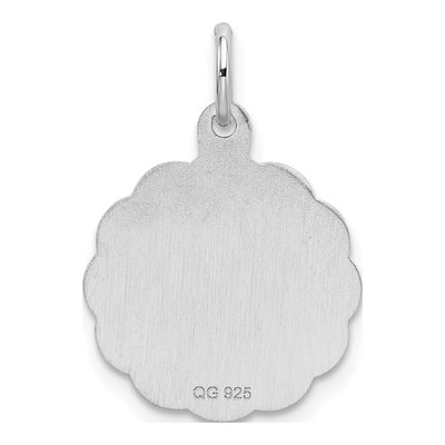 Sterling Silver Letter A Charm – view 4
