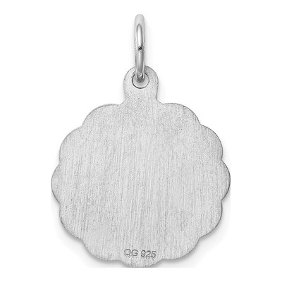 Sterling Silver Letter C Charm – view 4