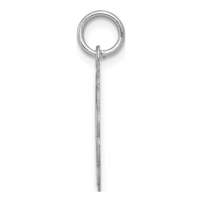 Sterling Silver Letter D Charm – view 3