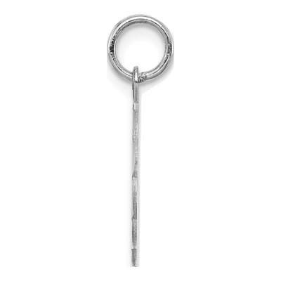 Sterling Silver Letter H Pendant – view 3