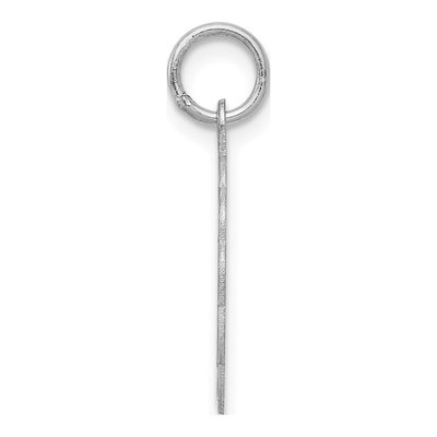 Sterling Silver Letter K Pendant – view 3