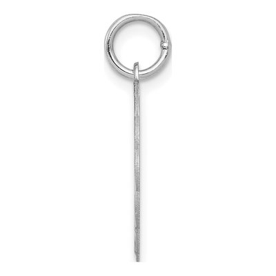 Sterling Silver Letter S Pendant – view 3