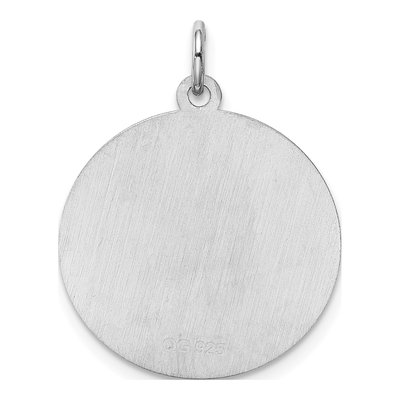 Sterling Silver Letter A Charm – view 5