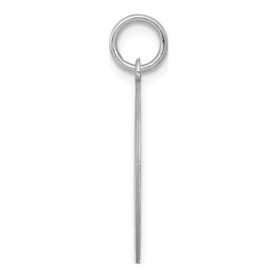 Sterling Silver Letter B Pendant – view 2