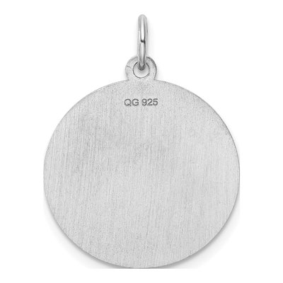 Sterling Silver Letter E Charm – view 4