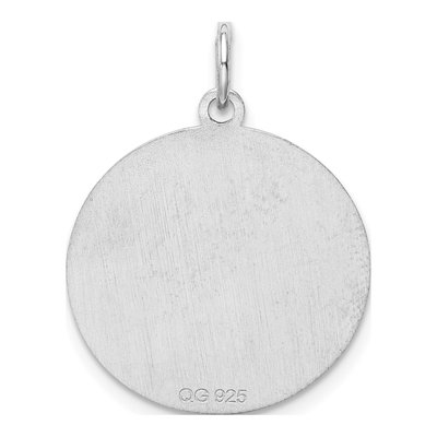 Sterling Silver Letter G Pendant – view 4