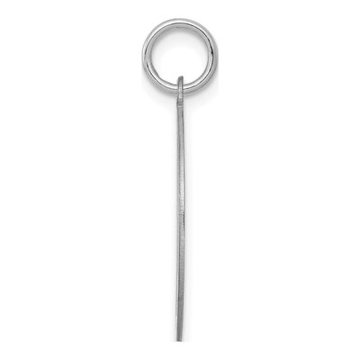 Sterling Silver Letter J Charm – view 2